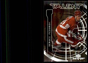 2000-01 Upper Deck MVP Talent Sergei Fedorov #M7