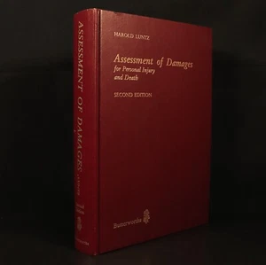 Assessment Of Damages Personal Injury by Harold Luntz 1983 Legal Reference Book - Picture 1 of 12