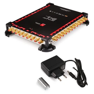 RED OPTICUM OMS 9-24 PRO TR - 24 Teilnehmer - Sat Verteiler 2 Satelliten  - Bild 1 von 7