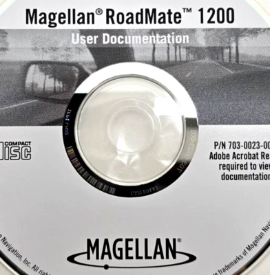 Magellan Roadmate 1200 (User Documentation Manual  CD Only) (A25) - Image 1 of 2