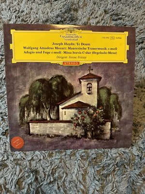 Haydn Te Deum in D maj Mozart Masonic Funeral DGG 136398 SLPEM Tulips RED STEREO - Image 1 of 4