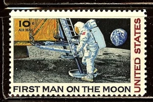 Very Nice US Year of 1969 Mint Air Mail Stamp SCOTT# C76 (MNH) - Picture 1 of 1
