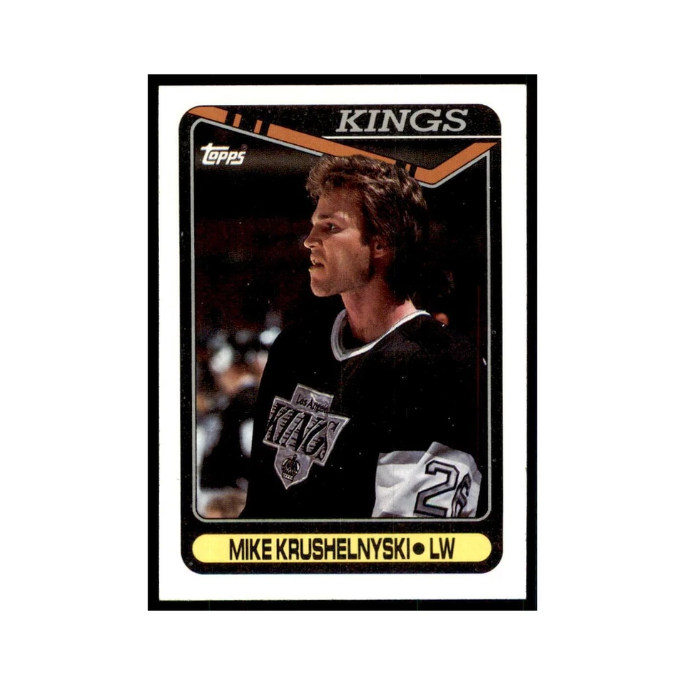 1990 Topps Mike Krushelnyski Hockey Cards #167 - Image 1 of 3