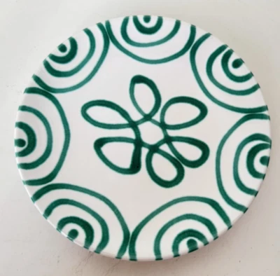 Gmundner Keramik grün geflammt Dessertteller 19,5 cm GK2353 (REG) 10/25 - Bild 1 von 4