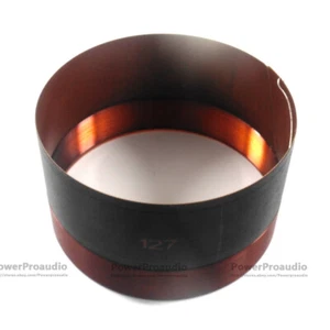 Bobina vocale 127 mm filo di rame 8 ohm per riparazione altoparlanti tweeter dentro/fuori - Foto 1 di 4