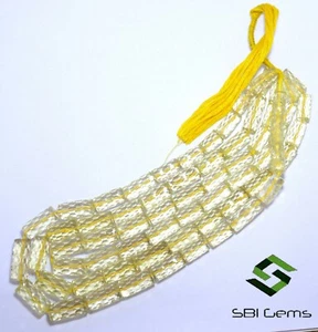 275 CTS Natural Citrine Long Faceted Beads Stone 16 Inch Long 24 Pcs Loose Gems - Picture 1 of 8