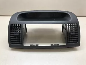 03-06 Toyota Camry Radio Bezel Ac Air Vents Center Dash Trim Black OEM - Picture 1 of 3
