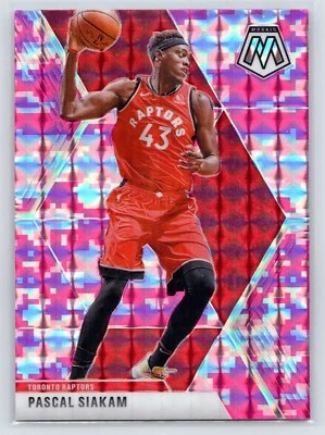 2019-20 Panini Mosaic Mosaic Pink Camo #19 Pascal Siakam - Image 1 of 2