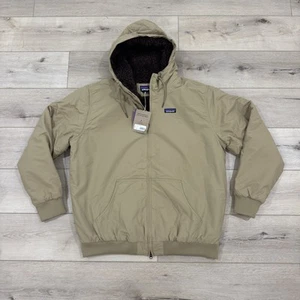 NEU Patagonia Jacke gefüttert Isthmus Hoody Herren XL hellbraun klassisch Sherpa Hoodie - Bild 1 von 14