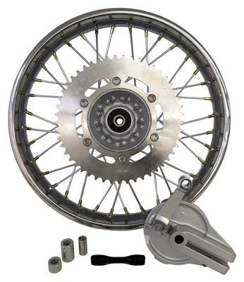 CRU Products Rear Rim Wheel Heavy Duty Spokes for 2005-17 Yamaha TTR230 TTR 230 - Image 1 of 4
