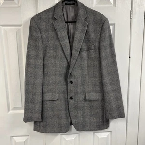 Lauren Ralph Lauren Blazer Herren 42 L Grau Wolle dezent kariert, 2 Knopf Sport Mantel - Bild 1 von 7