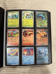Pokemon 151 Complete Base Set 1-165 W 8 Holo Energies W EXs W Ultra Pro Binder - Picture 1 of 11
