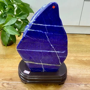 14.19LB Natural Boutique Lapis Lazuli Quartz Crystal Mineral Specimen Decorative - Picture 1 of 20