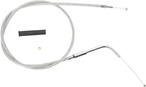 Drag Specialties Stainless Braided Idle Cable Unfinished 42" FLD 1690 2012-2013 - Picture 1 of 1