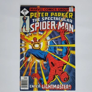 Spectacular Spider-Man #3 (Feb 1977, Marvel) – 1st Appearance of Lightmaster - Picture 1 of 4