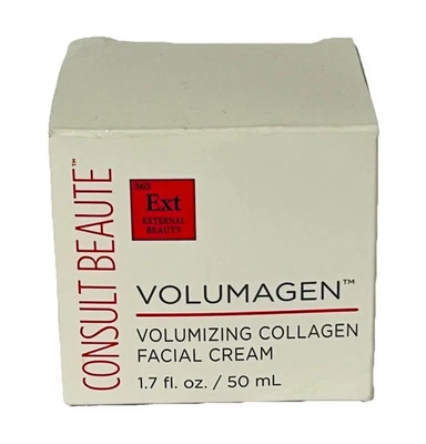 Crema facial de colágeno voluminizador Consult Beaute Volumagen 1,7 oz 50 ml nueva en caja sellada Foto 1 de 4