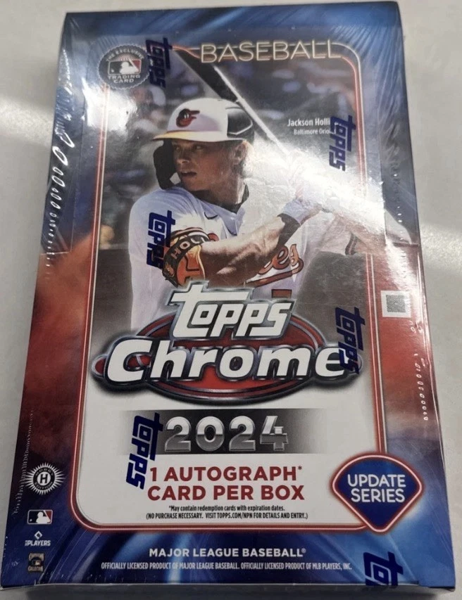 2024 Topps Chrome Update Hobby Box Yamamoto Debut Patch Rookie Sealed - Image 1 of 1