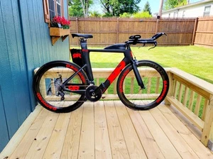Quintana Roo PR5 Triathlon 54 cm Bicycle with Reynolds Wheel Set Nice Bike - Picture 1 of 24
