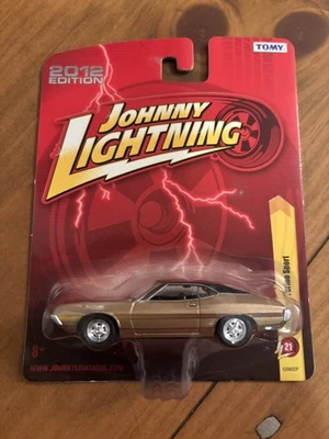NEW Johnny Lightning 1972 FORD TORINO SPORT Car 1:64 Tomy JL21 2012 Edition - Image 1 of 3