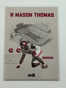 Vestigio Onit Oklahoma 2025 #VS-6 R Mason Thomas - Imagen 1 de 2