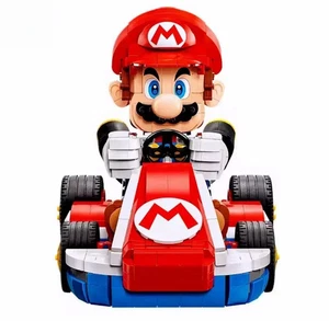 *NEW* UNBRANDED MOC 72037 Building Blocks Mario Kart – Mario & Standard Kart - Picture 1 of 12