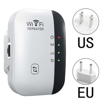 Estensore WiFi Ripetitore WiFi Amplificatore Wireless Router Amplificatore Segnale 300Mbps - Immagine 1 di 4