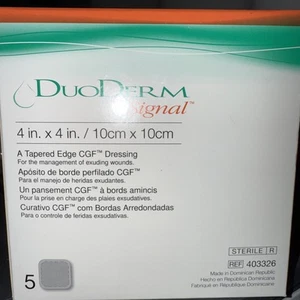 1 Caja DuoDERM Signal CGF Apósito Hidrocoloide 4 x 4" (5 piezas en total) - Imagen 1 de 2