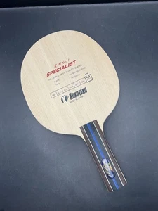 KOKUTAKU Table Tennis Racket Specialist ST Bishu No1 Natural Hinoki - Picture 1 of 8