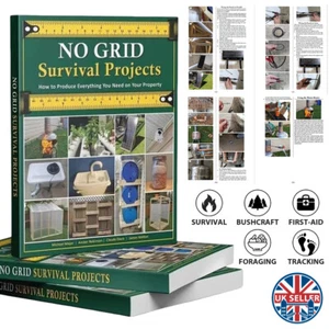 No Grid Survival Book: How to Produce Everything You Need on Your Property UK - Picture 1 of 9