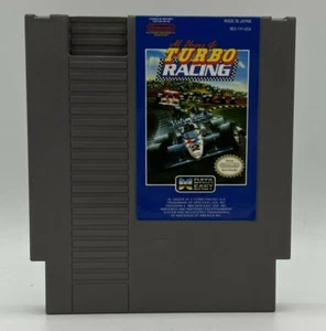 Nintendo NES Al Unser Jr. Turbo Racing Authentic Original Tested & Working 1990 - Picture 1 of 4