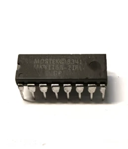 2X MK4116N MOSTEK CIRCUITO INTEGRATO TMS4116 N.2 PZ. - Imagen 1 de 1