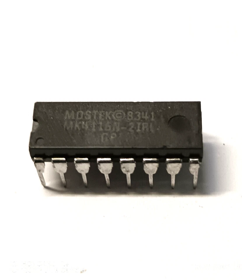2X MK4116N MOSTEK CIRCUITO INTEGRATO TMS4116 N.2 PZ. - Imagen 1 de 1