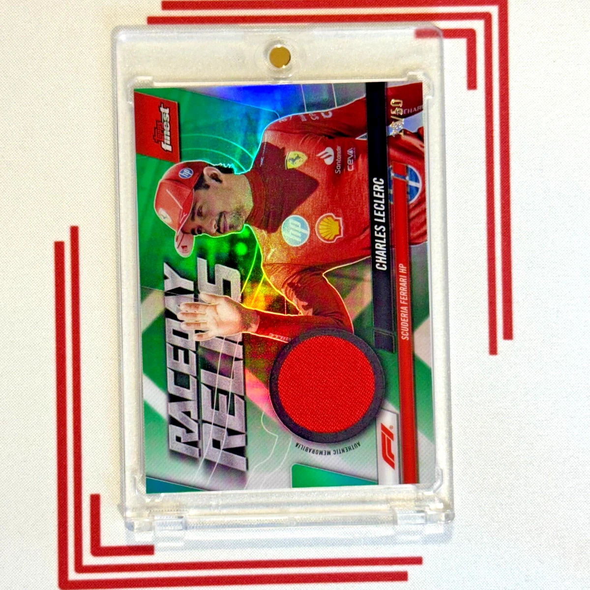 一级方程式赛车体育集换卡和配件纪念品| eBay