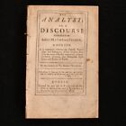 1734 The Analyst or a Discourse Addressed.. Infidel Mathematician G Berkeley 1st