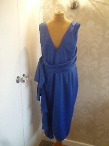 BOOHOO blue dress size 22 - BNWT