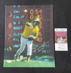 Rollie Fingers signiert Oakland Athletics 11x14 Foto JSA COA A's - Bild 1 von 1