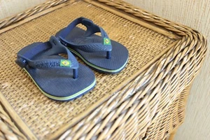 Infradito Havaianas Baby Brasil logo II taglia EUR 21 - Foto 1 di 4