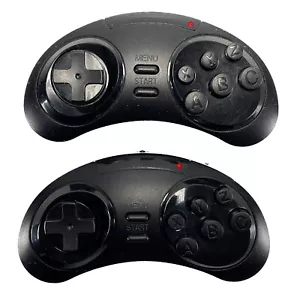 2- Sega Wireless Remote Controller Replacement for Atgames Sega Genesis Console - Picture 1 of 10