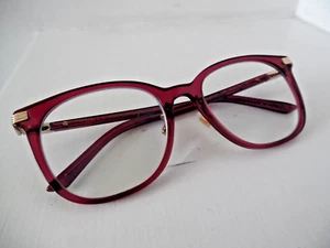 Gucci Translucent Rose Pink & Gold Round/Square Eye Glasses GG1453OK 003 145 XL - Picture 1 of 4