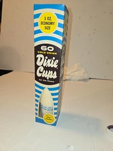 Vintage Dixie Küche Tasse 5oz 60er Jahre Neu in Box versiegelt - Bild 1 von 5