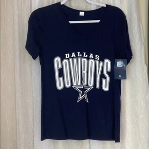 Team Apparel dunkelblau Dallas Cowboys Damen Trikot Top Größe Small - Bild 1 von 10