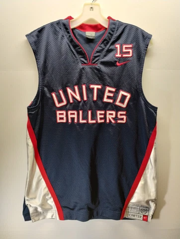 Vince Carter #15 United Ballers Team Nike Authentic Basketball Jersey Size M Cover