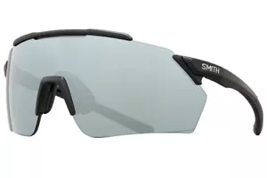 Smith Ruckus Sonnenbrille mattschwarzes Gestell, ChromaPop platin verspiegelte Gläser neu - Bild 1 von 3