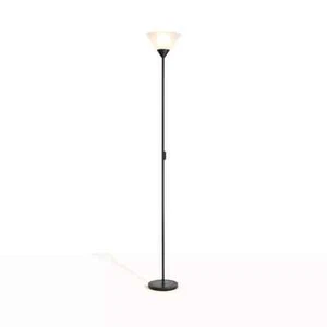 Upright Floor Lamp Modern Lamp 176cm Height - Black - Picture 1 of 9