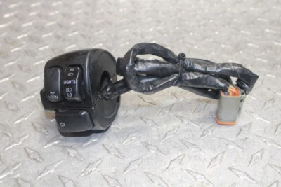 Harley Sportster 883 Hugger XLH883 1995 OEM clip izquierdo en manija interruptor de bocina Foto 1 de 4