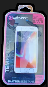 Aconic Tempered Glass Screen Protector for iPhone 8/7/6 - Zdjęcie 1 z 2