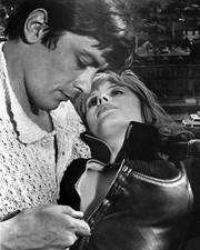 Girl On A Motorcycle Marianne Faithfull Alain Delon 8x10 Photo