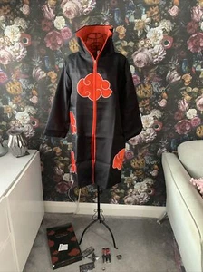 Adult Fancy Dress Size Small ( Ninja Cloak Robe ) Brand New - Picture 1 of 11
