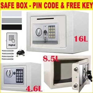 LARGE HEAVY STEEL SAFE HIGH SECURITY WITH DIGITAL LOCK / USE HOME OFFICE & SHOP - Picture 1 of 15