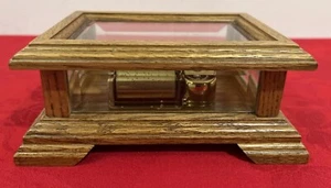 Reuge Memory Music Box, Wooden & Crystal Glass Case.Works - Picture 1 of 10